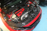 Honda Civic Type-R FK8 2017 2018 2019 2020 2021 with Aftermarket Parts - Engine Bay Side Panel Cover Carbon Fiber / FRP from EPR USA